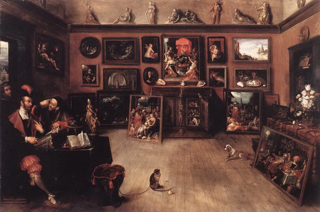 Galleria di un antiquario - Galleria Borghese, Roma